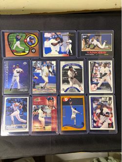 Bernie Williams 11-Card Lot NY Yankees HOF | Upper Deck Topps Fleer Donruss | SAMPLE Promo Included