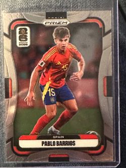 2026 Panini World Cup Soccer Pablo Barrios