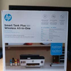 HP Smart Tank Plus 651 Printer Scanner Copier Brand New