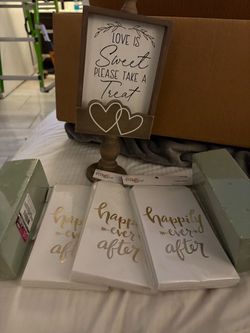 Take A Treat/ Wedding Sign