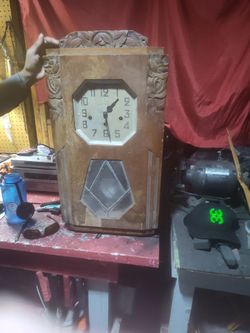 Antique grandfather clock variable Westminster