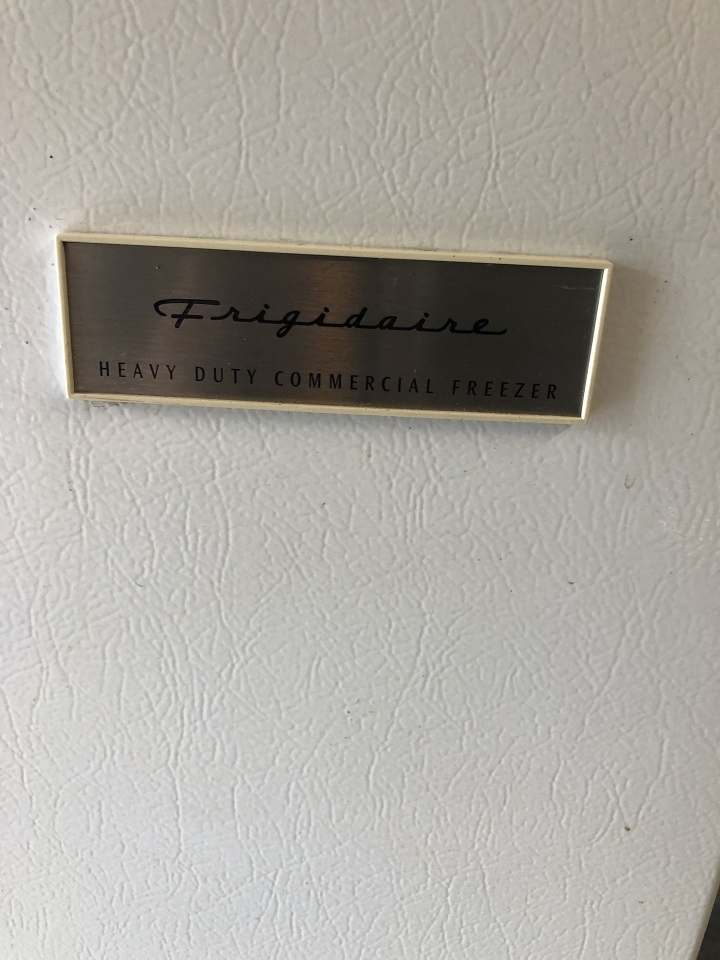 Upright freezer