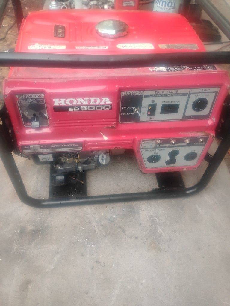 Honda EB5000X Gas Generator