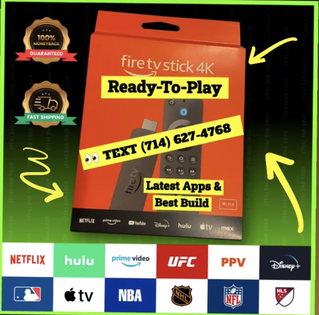 Fire TV Stick Boosted - Unlimited Streaming, No Monthly