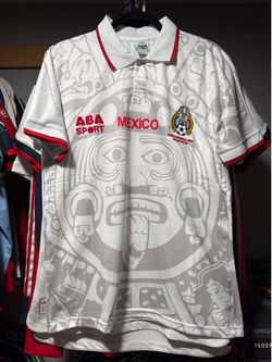 Mexico Blanca ABA sport Francia 98 retro mundial world cup