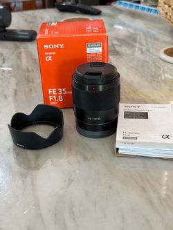 Sony FE 35mm F1.8 E-Mount Lens