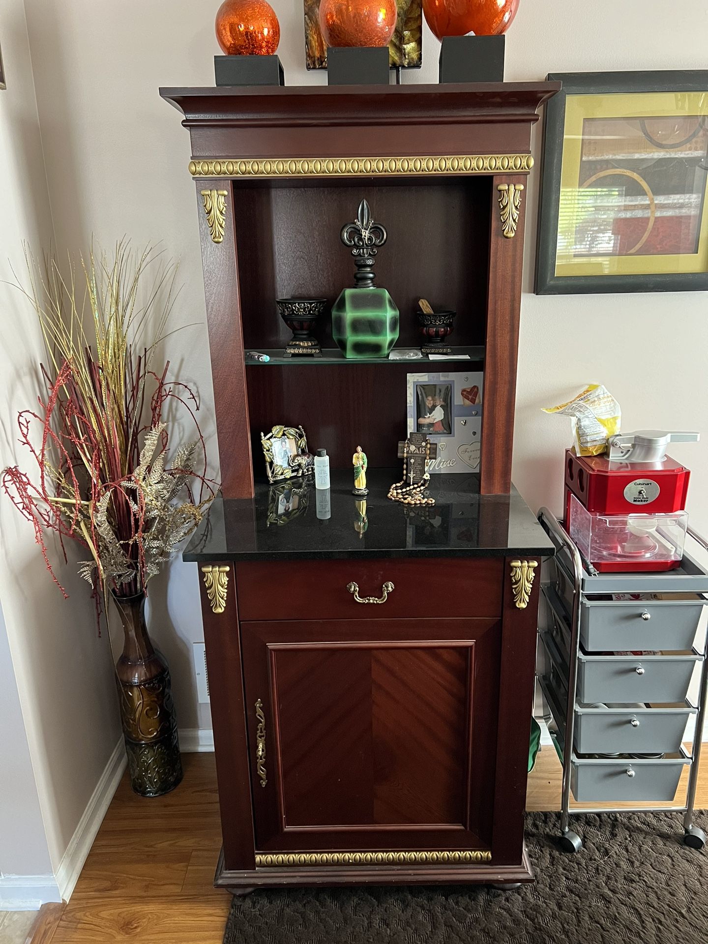 Beautiful foyer cabinet