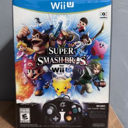 Super Smash Bros Wii U Special Edition Bundle Brand New Sealed 