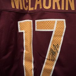 Terry McLaurin Authentic Signed Maroon Jersey