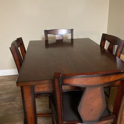 Kitchen Table 4 Stools