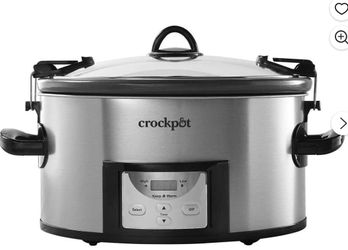 Crock-Pot Cook & Carry Digital Countdown Slow Cooker, 7 Quart