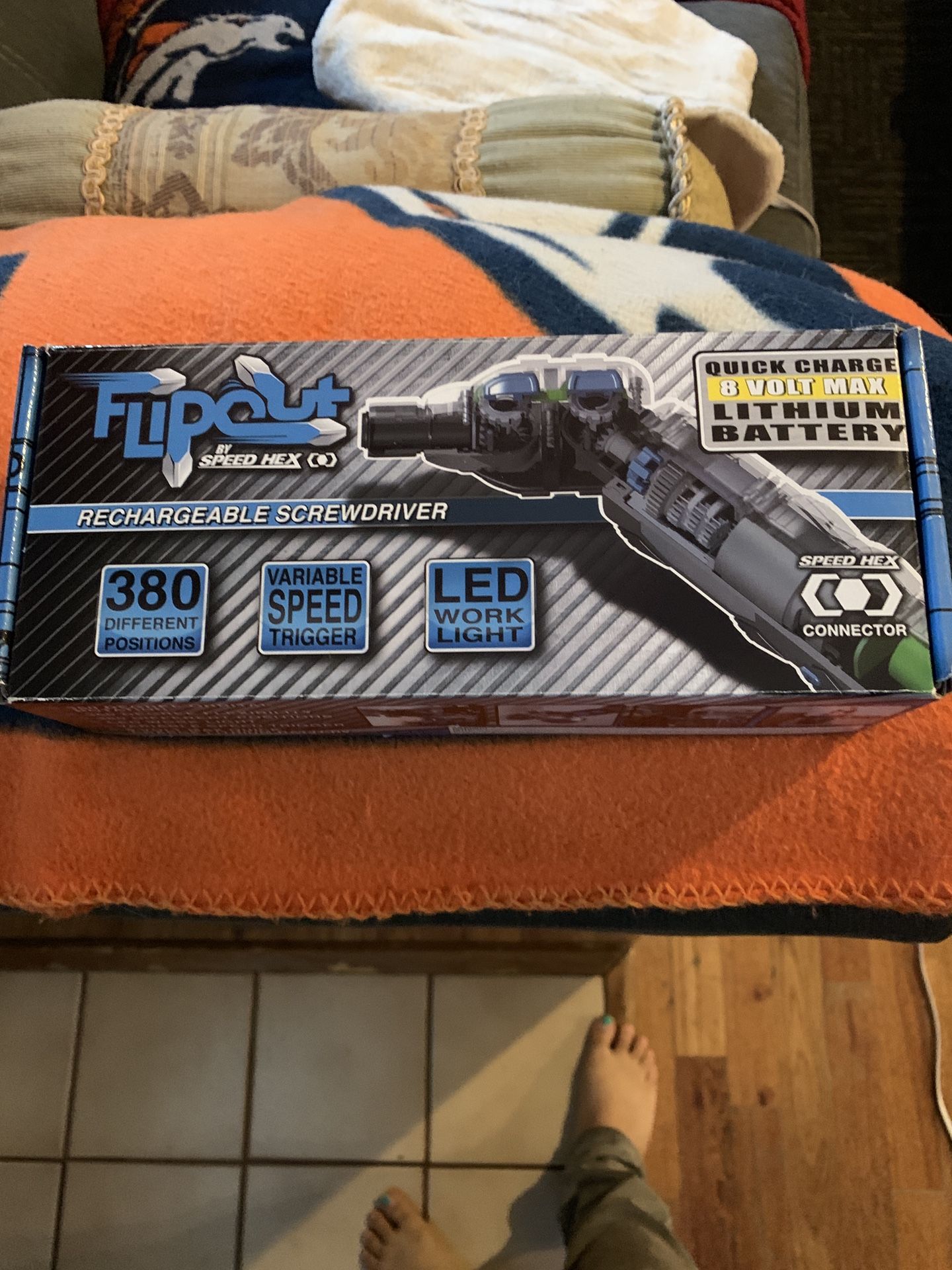 Speed Hex Flip Out rechargeable screwdriver for Sale in Brighton, CO