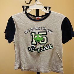 Kids Size 10 Froggie Crop Top 