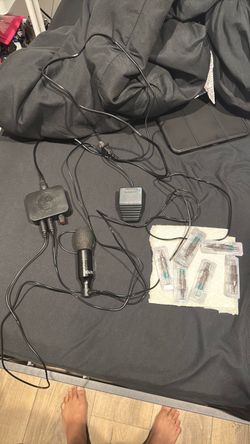 Tattoo Machine Kit with Power Supply and Needles