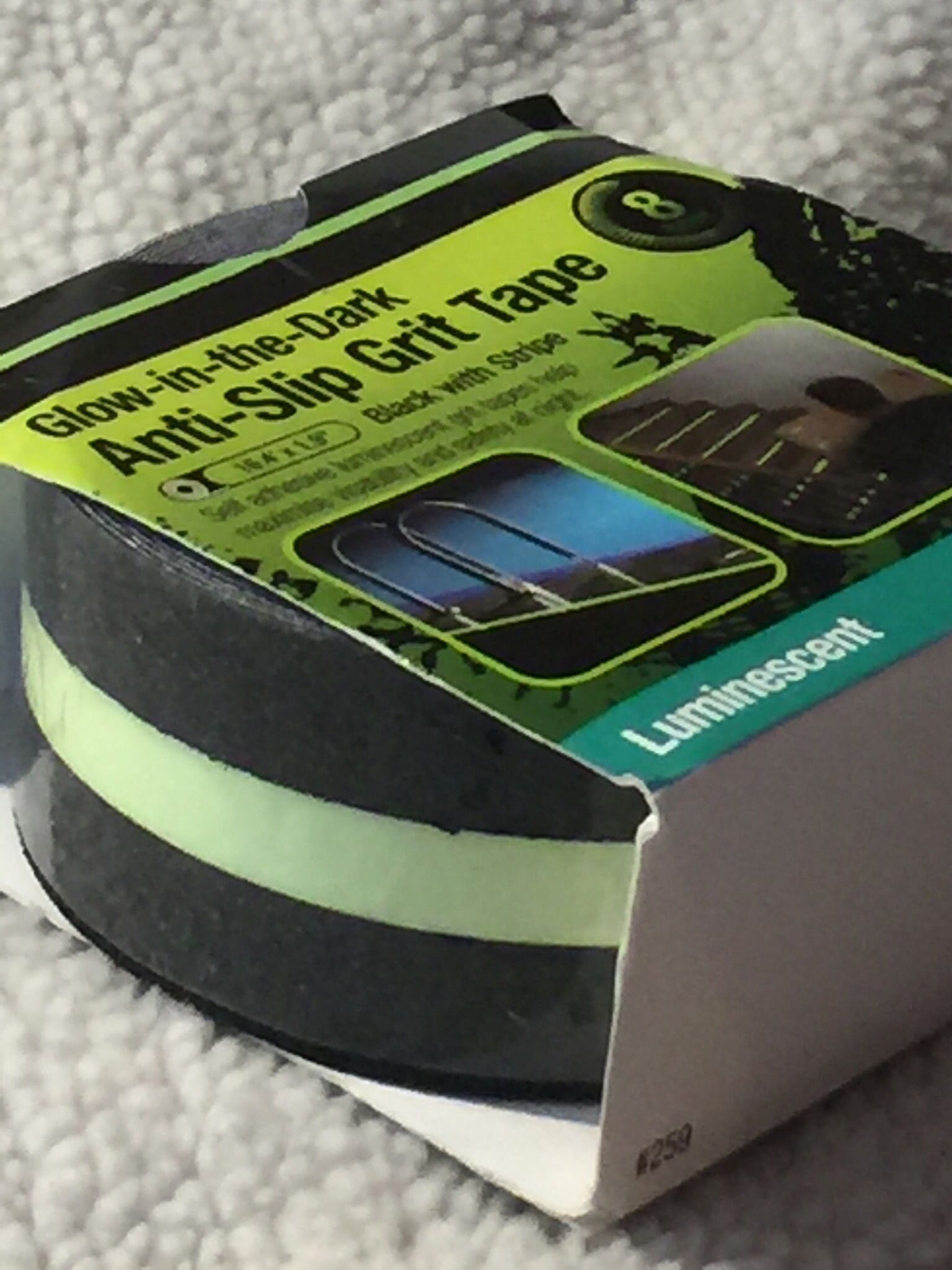Croc Grit Anti-Slip Grit Glow Tape 16.4 X 1.9”