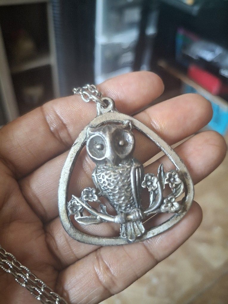 Owl Pendant Necklace