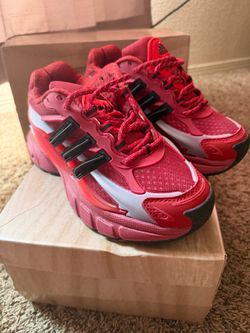 Adidas Red Sneakers Jellyfish