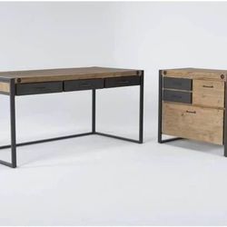 Whistler Office Desk With Drawers