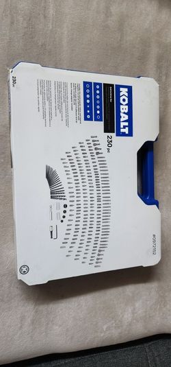 Kobalt 230 Pieces Bit Set