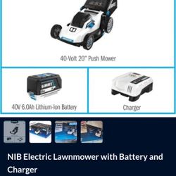 Electric Hart Lawn Mower