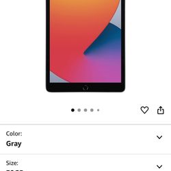 2020 Apple iPad (10.2-inch, WiFi, 32GB) - Space Gray (Renewed Premium)