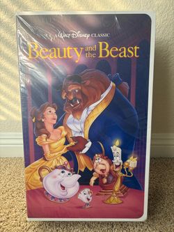 VHS Beauty & The Beast Blanket