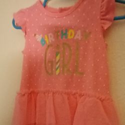 Brand New Baby Girls 18-months Carter's Birthday Girl Outfit 