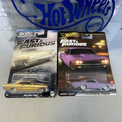 Hotwheels F&F Nova & Impala