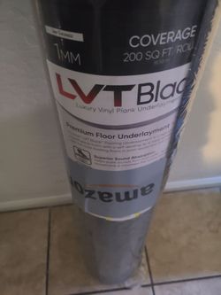 Luxury Vinyl tile underlayment 200sq ft roll