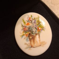 P. Buckley Moss Signed Pendant 