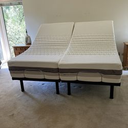 Sleep Science Napa Iflip Adjustable Bed ! Movable Bed Motorized Bed Sleep Science Power Beds Split King Split Cal King Free Delivery
