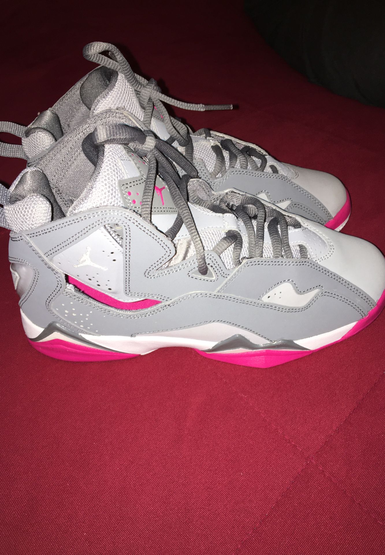 Jordan True Flight White/Pink