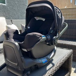 Caviar Nuna Infant Pipa Rx Car Seat + Pipa Relx Base