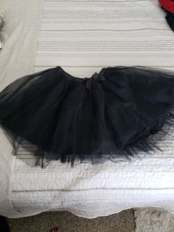 Girls Black Tutu/skirt Size 10