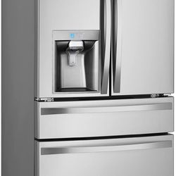 Like New - Kenmore Elite French Door Mega Capacity Refrigerator 30 Cu. Ft. 4-Door Bottom-Freezer!