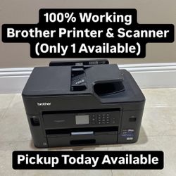 100% Working Brother Printer & Scanner (Only 1 Available) Pickup Today Available 