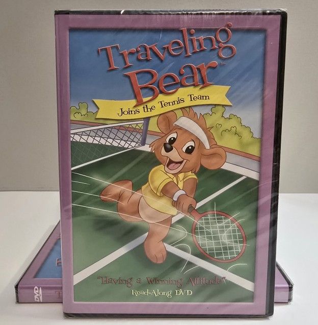 Traveling Bear Joins the Tennis Team Vol 7 Having a Winning Attitude DVD