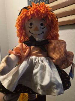 Raggedy Ann Halloween Rag Doll