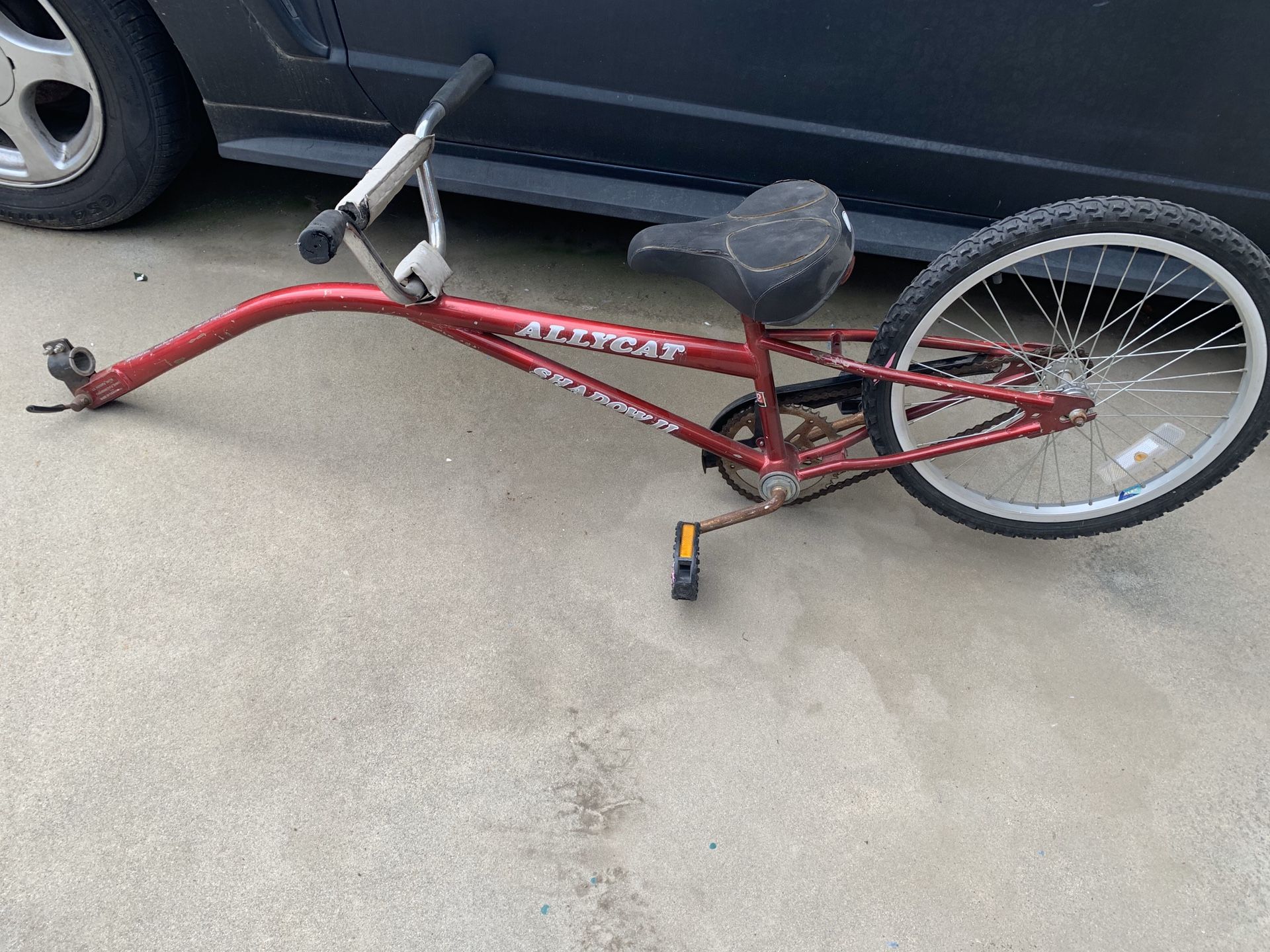 Allycat shadow II copilot bike trailer