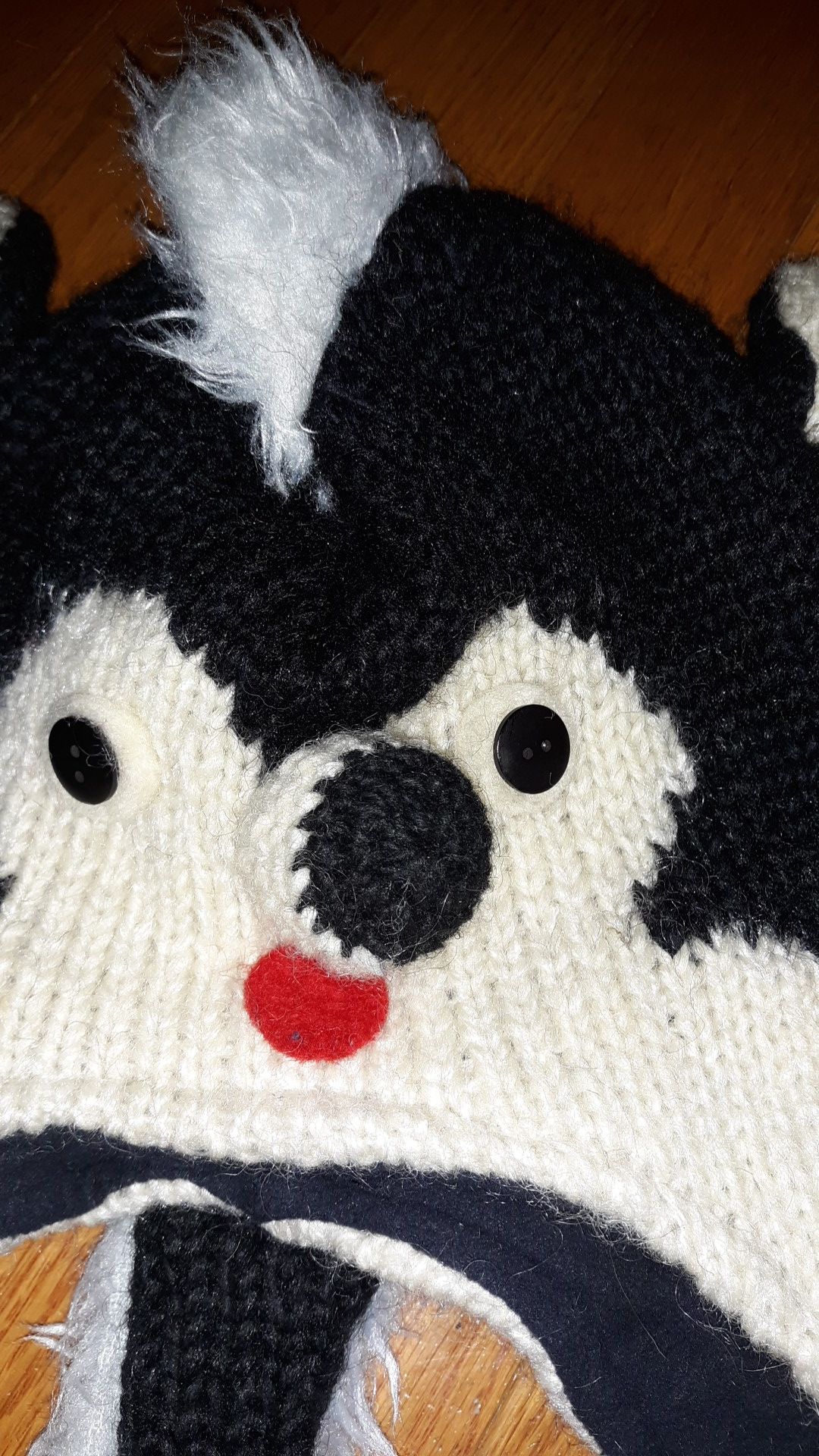 Winter skunk hat