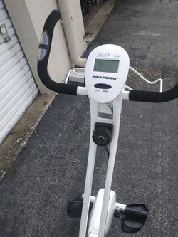 Proform fold away exercise bike