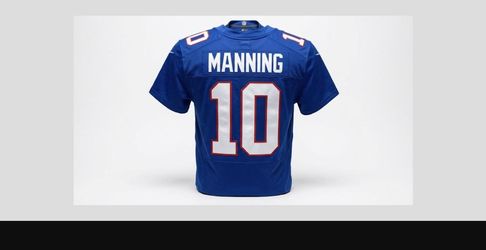 Giants Manning #10 Jersey - Blue