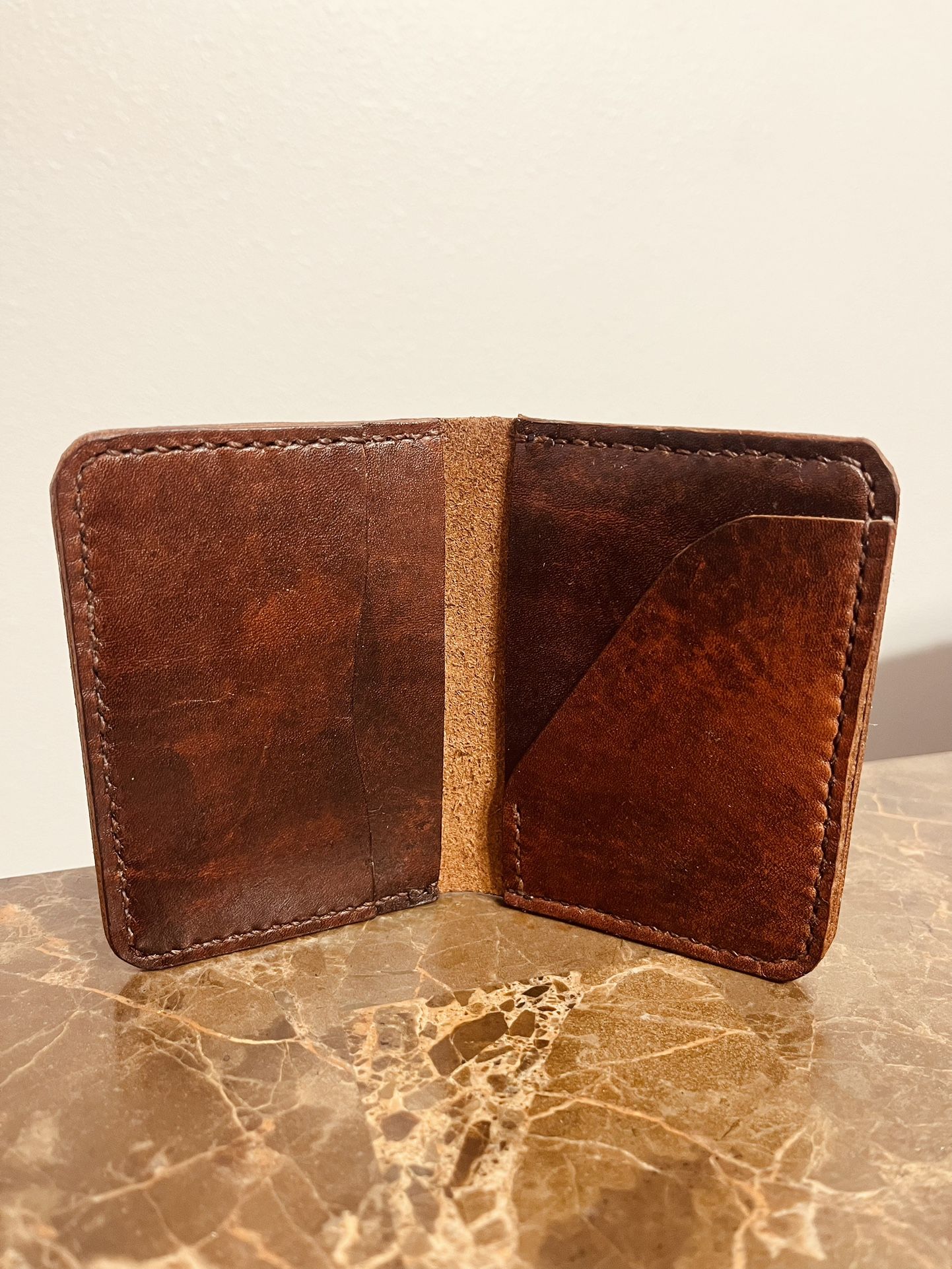Hand Made Leather Card Holder 
