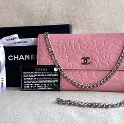 Authentic pink Chanel Bag 