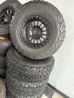 ✅ Vendo Rines nuevos 17 Para For 150 con llantas semi nuevas 315 70 R 17 Bfgoorich ko2