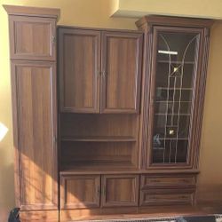 Sideboard Buffet With A Glass Door