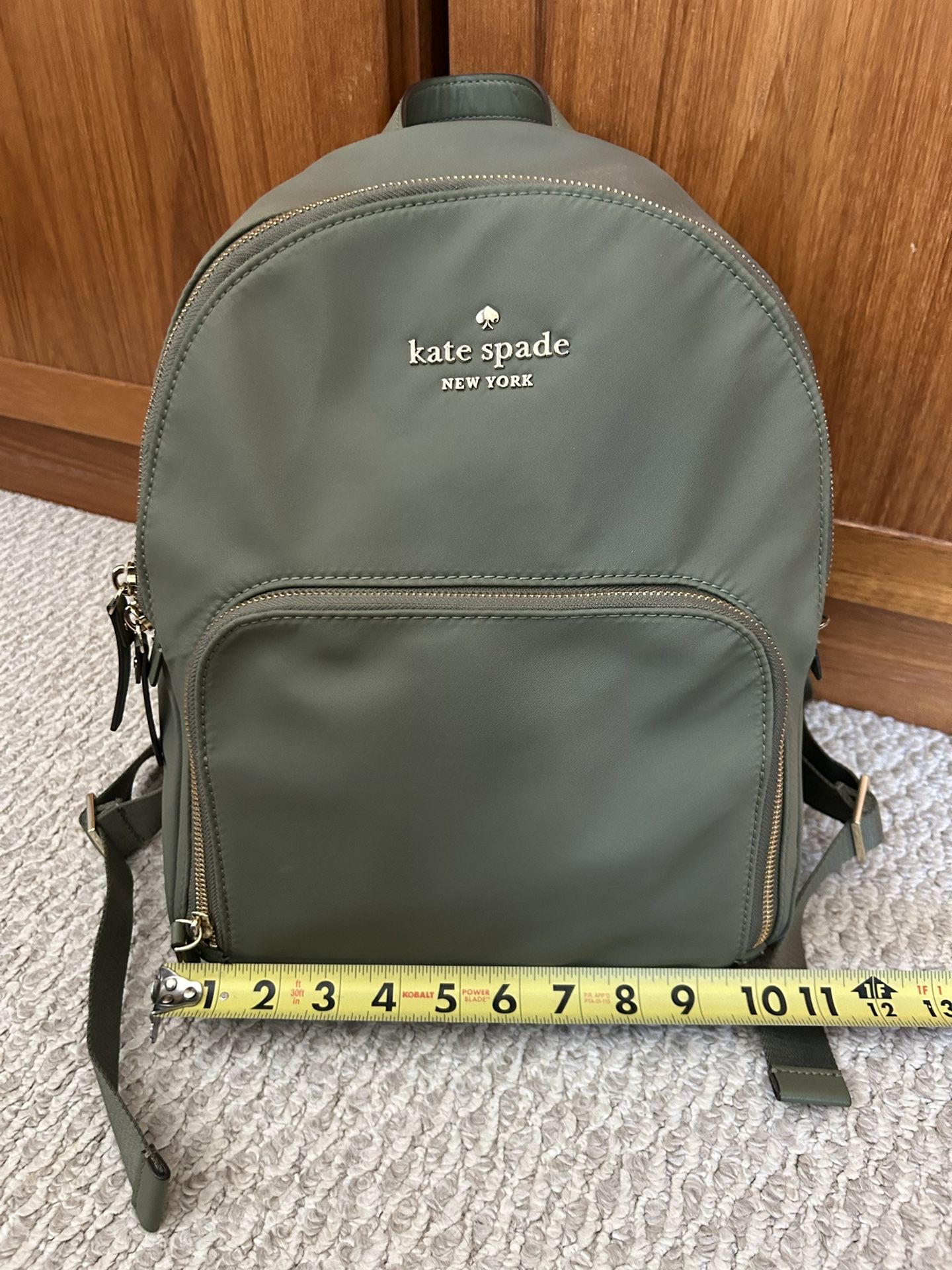 Kate Spade - Olive Nylon Backpack