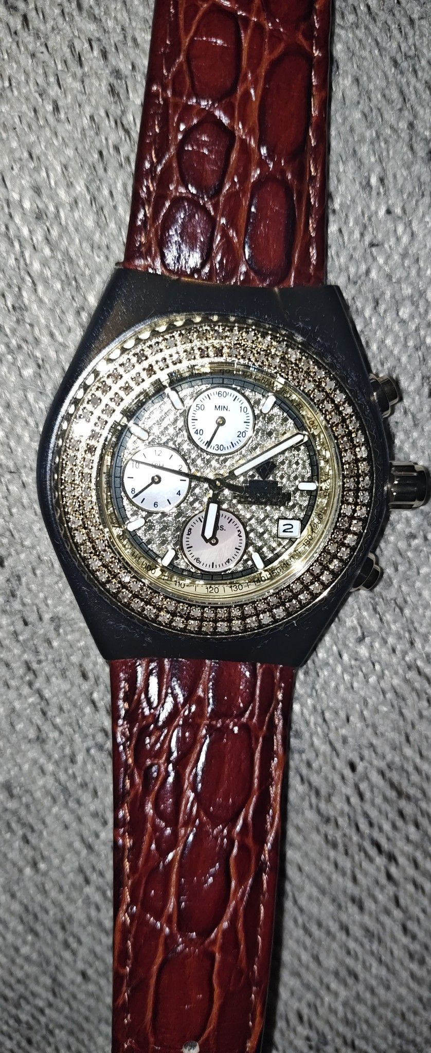 Women's Diamond Watch New 1 Ct Diamond Watch Mother Of Pearl