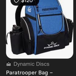 Paratrooper Bag- Dynamic Disc