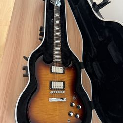 2002 Epiphone G 400 SG Electric Guitar with SKB case
